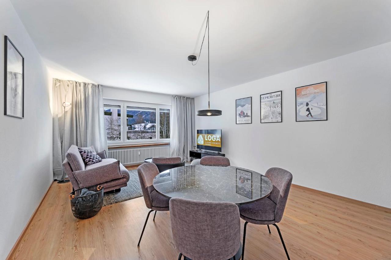 Abitaziun Belmunt 103 - St Moritz "Loga Elegance Apartment" Eksteriør billede